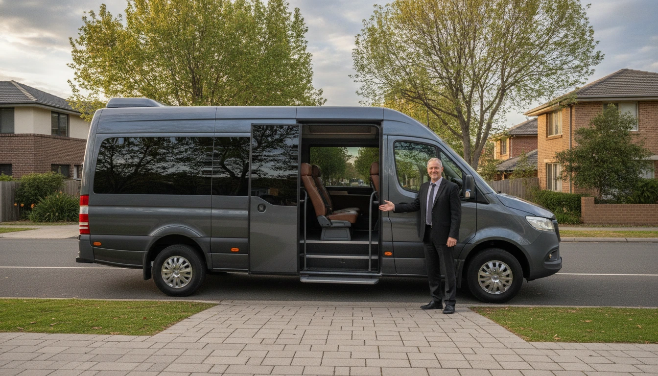 Minibus Hire with Driver Mascot